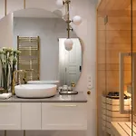 Luxury With Sauna And Bathtub 3 Min Main Square Lägenhet *